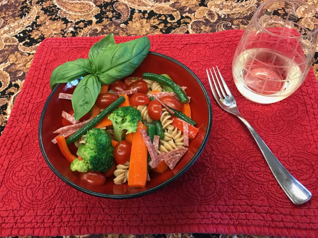 Christina Dodd's Most Excellent Pasta Primavera Salad - Daughter of Montague